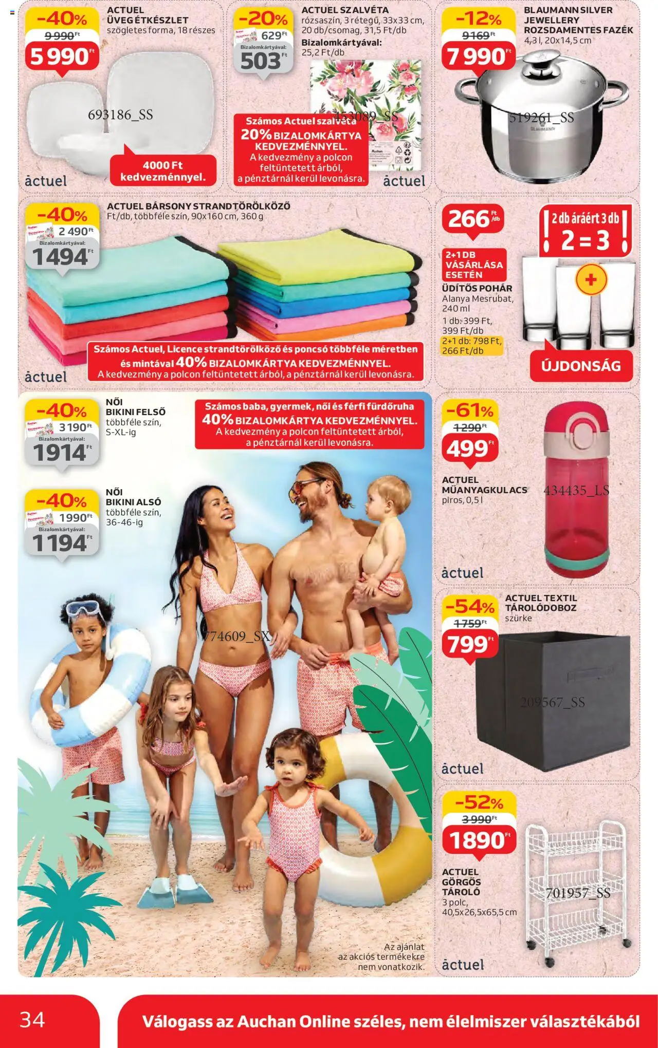 Auchan Akciós újság - 34oldal - érvényes 2025.07.17.-tól