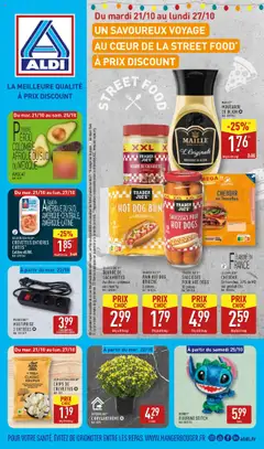 Aperçu Aldi catalogue semaine 43 valable à partir du 21/10/2025