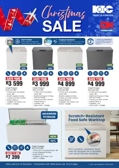 Preview OK Furniture - Kic Christmas Sale valid from 02/12/2025
