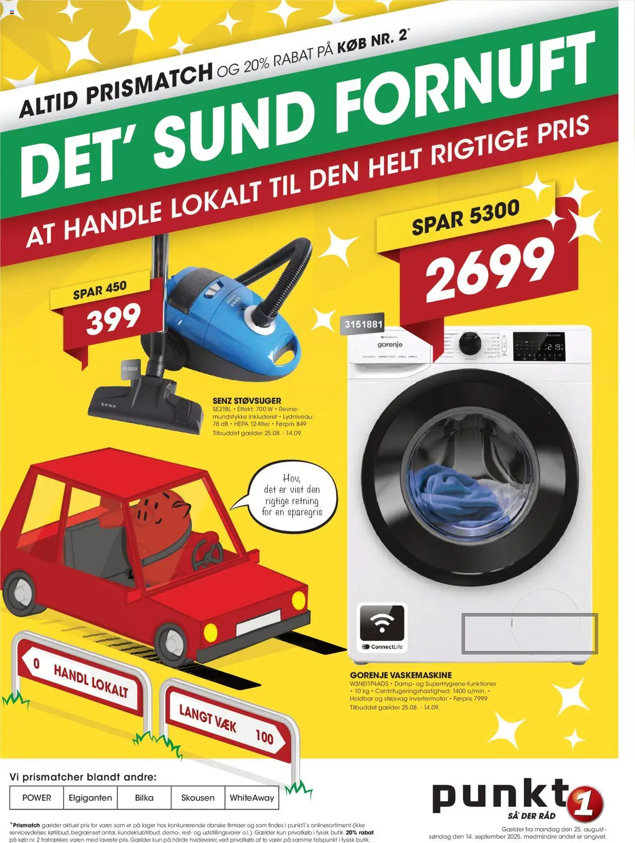 Punkt1 - Tilbudsavis - side 1- gyldig fra 25/08/2025