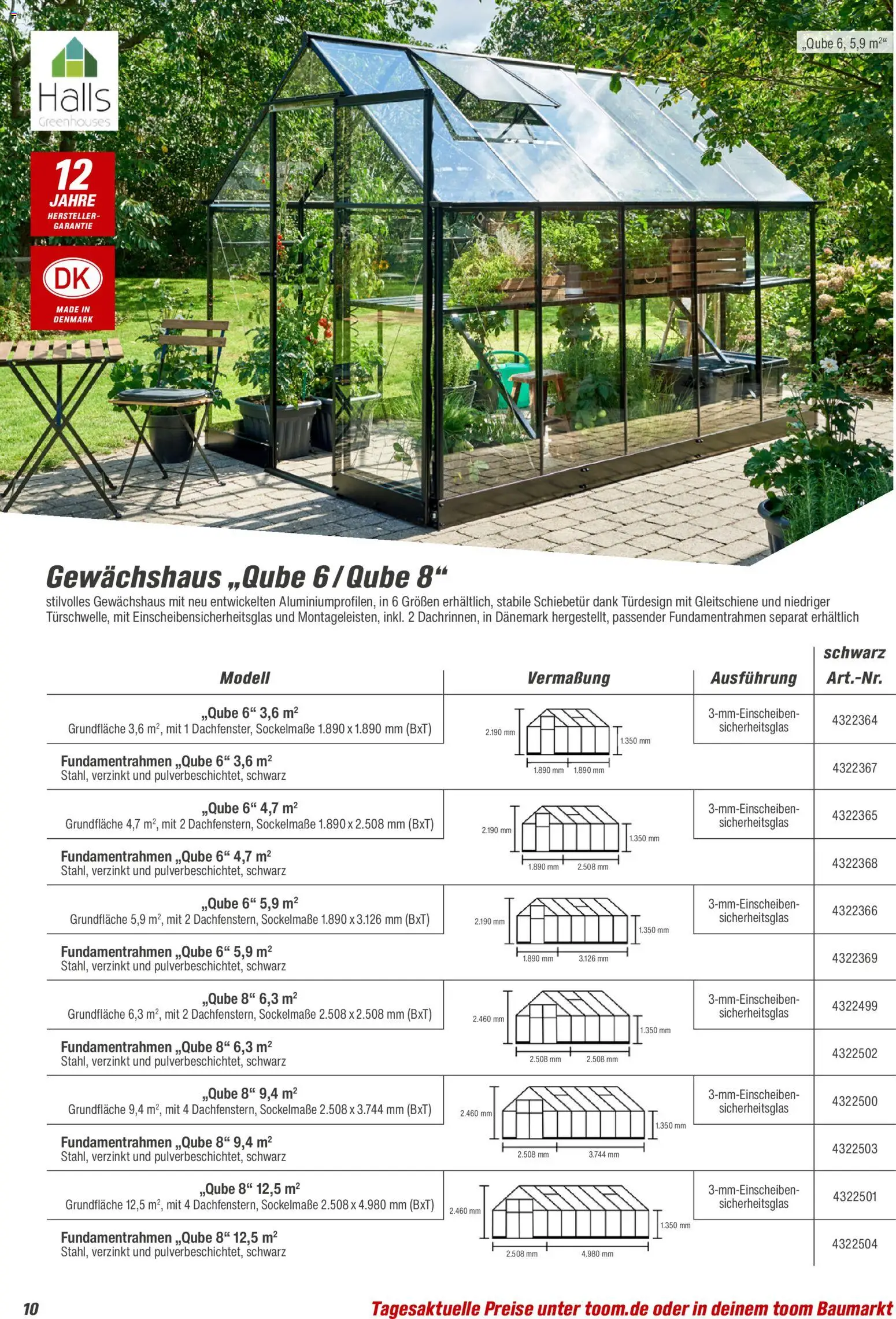 Toom Baumarkt Gewächshäuser & Anzucht 2026 - Seite 10 - gültig ab 01.01.2026