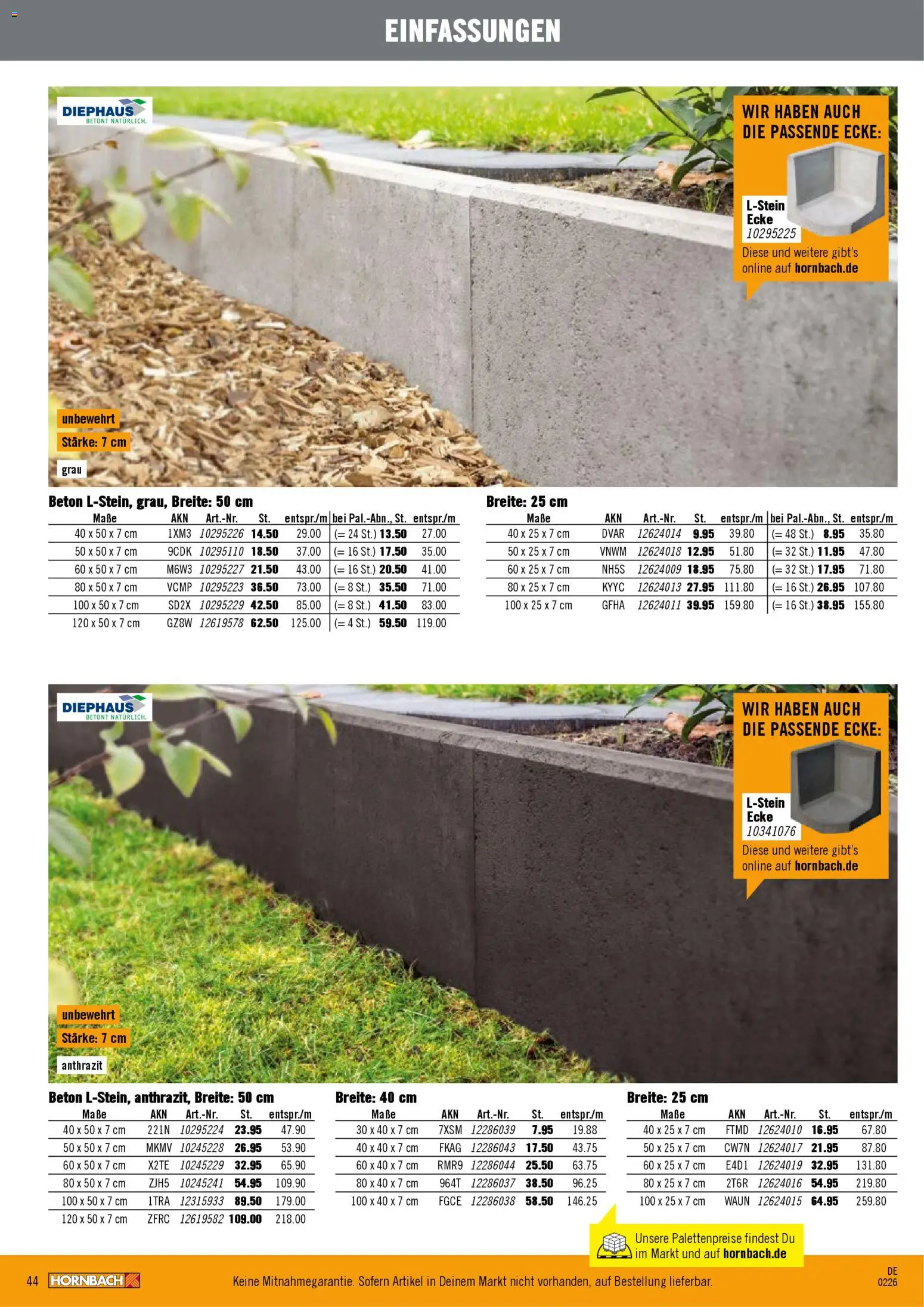 Hornbach Garten- & Terrassengestaltung - Seite 44 - gültig ab 12.02.2026