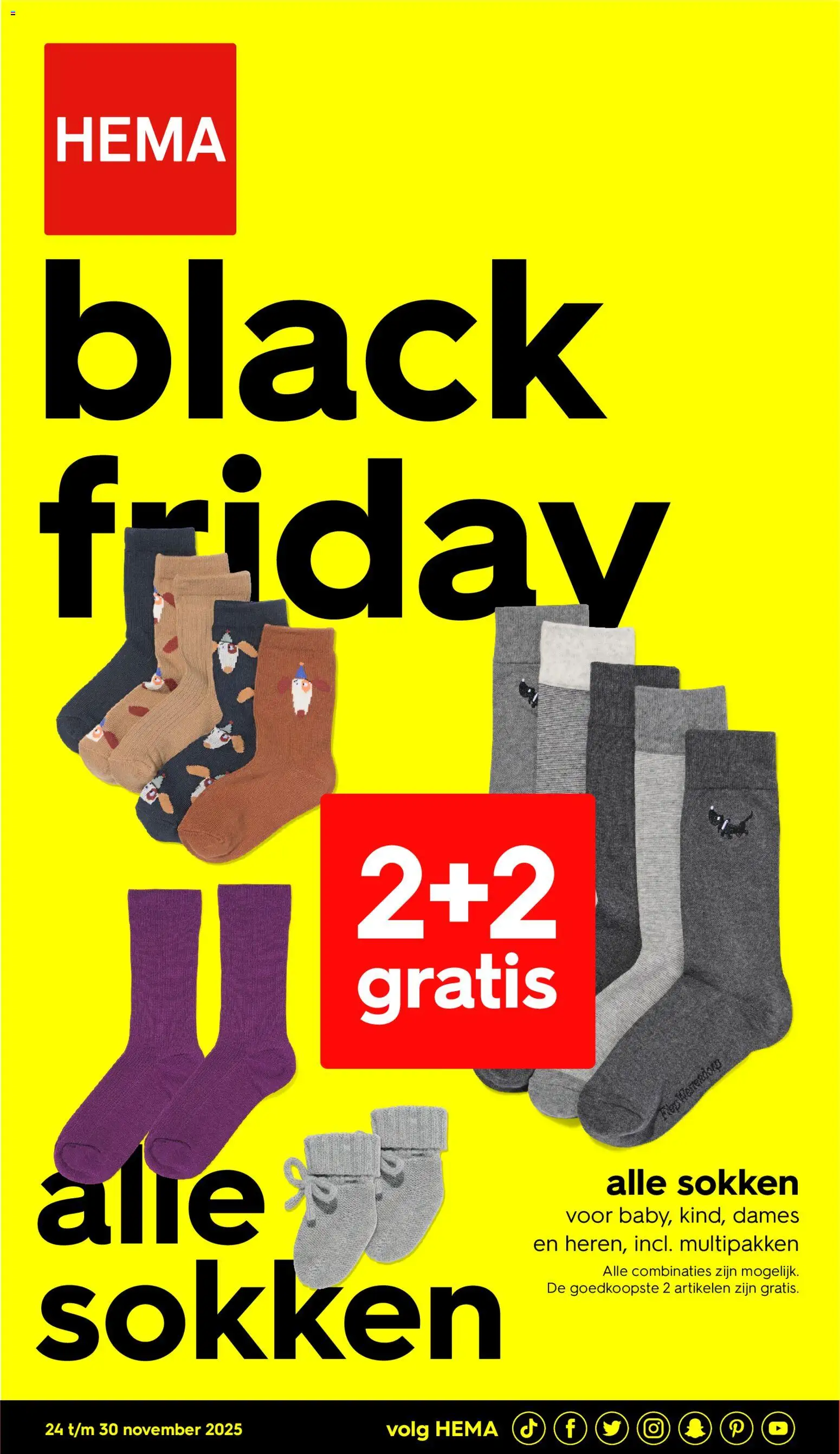 Hema - Black Friday  - pagina 1- geldig vanaf 24/11/2025