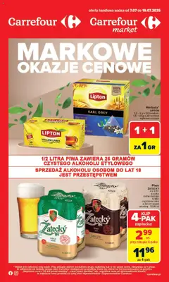 Podgląd Carrefour Gazetka - Markowe okazje ważny od 07.07.2025