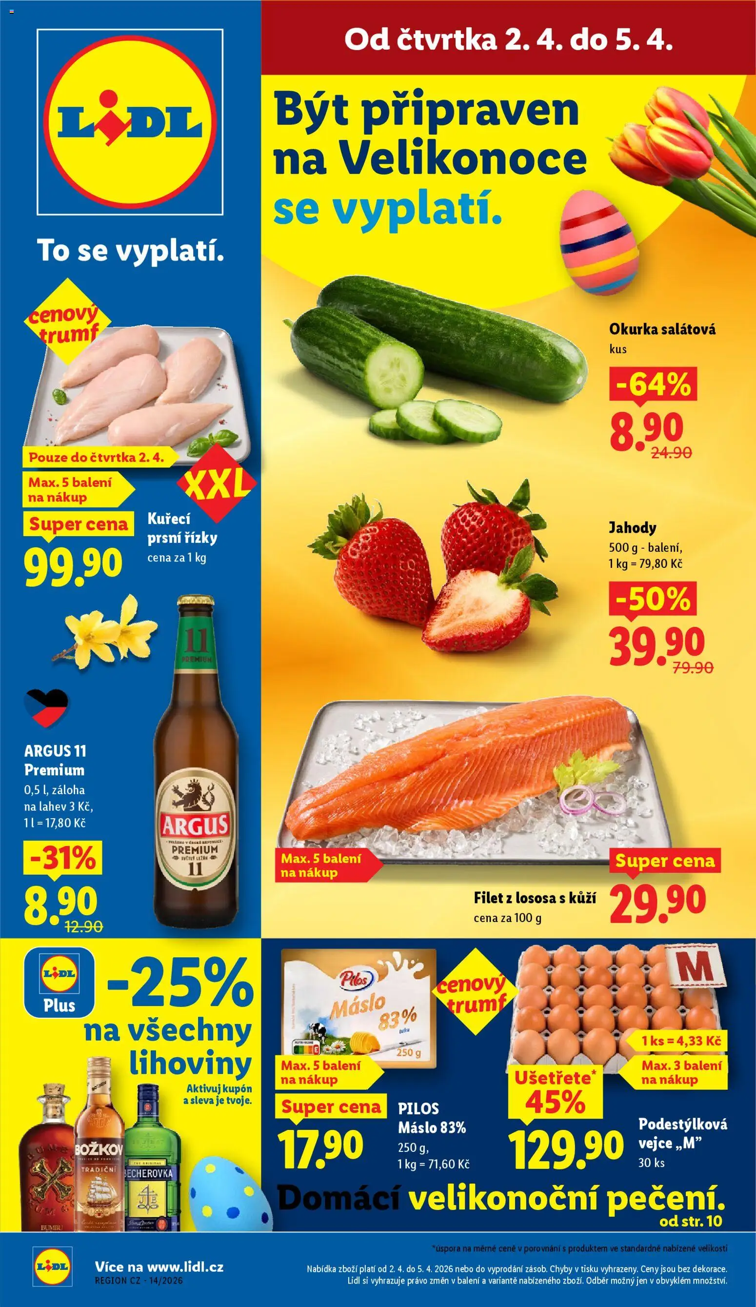 Lidl leták - strana 1- platný od 02.04.2026