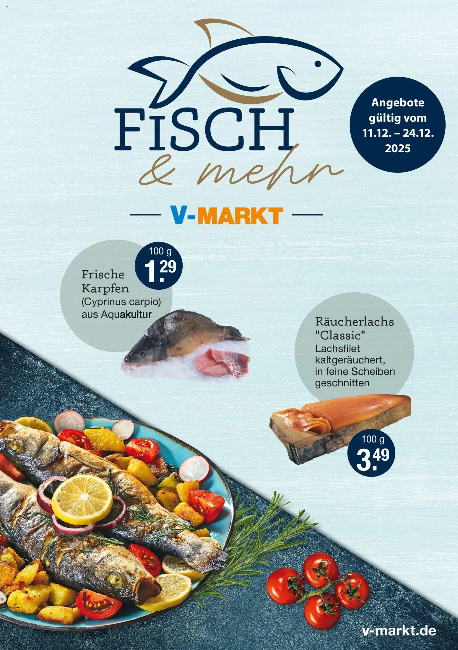 V-Markt - M&#252;nchen Fischwerbung - Seite 1 - gültig ab 11.12.2025