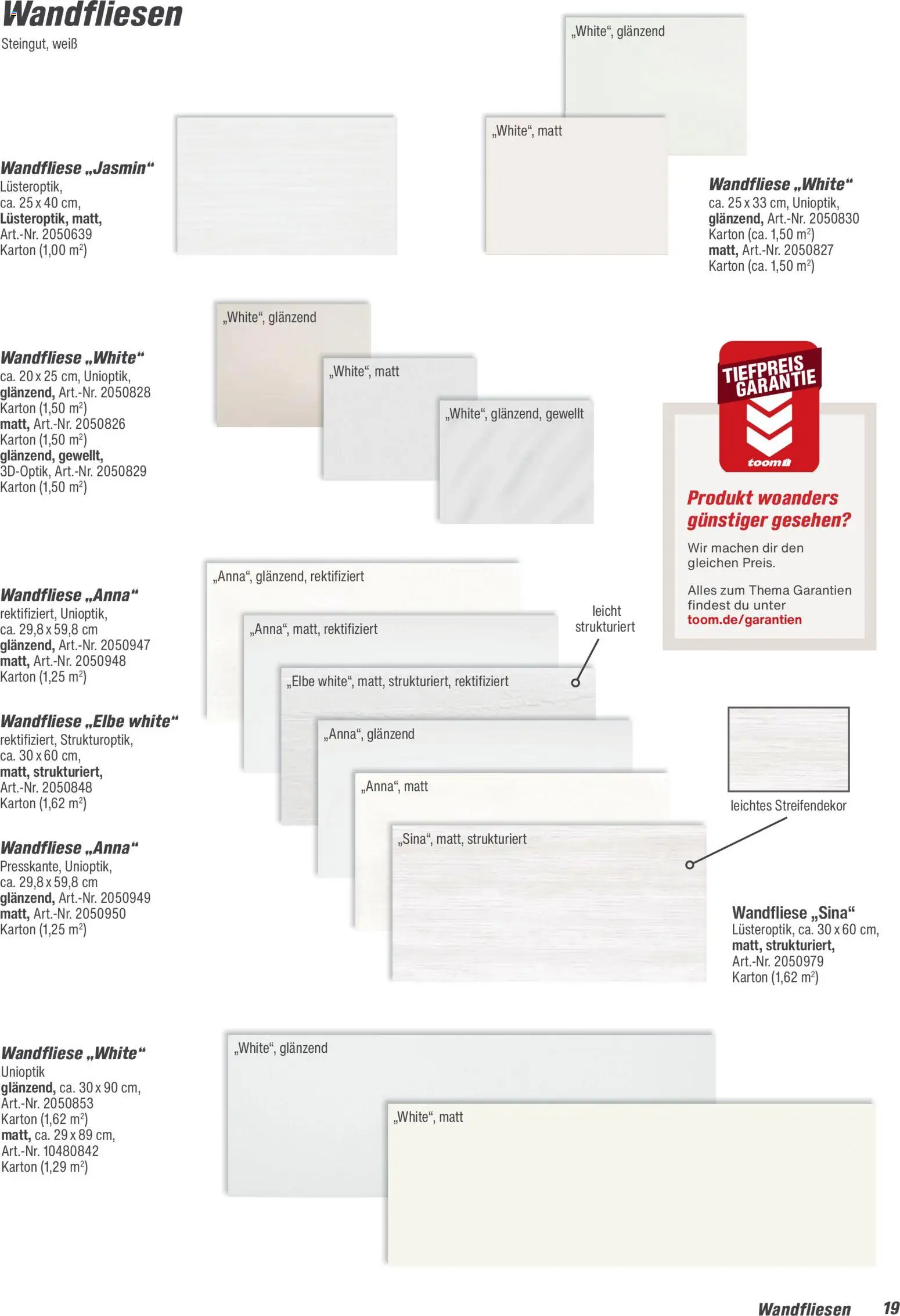 Toom Baumarkt Fliesen & Zubehör 2026 - Seite 19 - gültig ab 01.01.2026