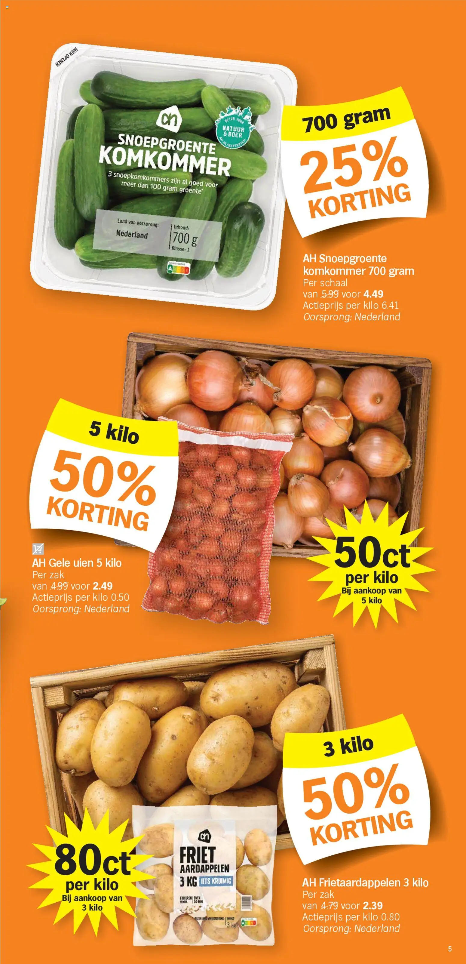 Albert Heijn Folder week / de la semaine 16 - page 5- valid from 13/04/2026