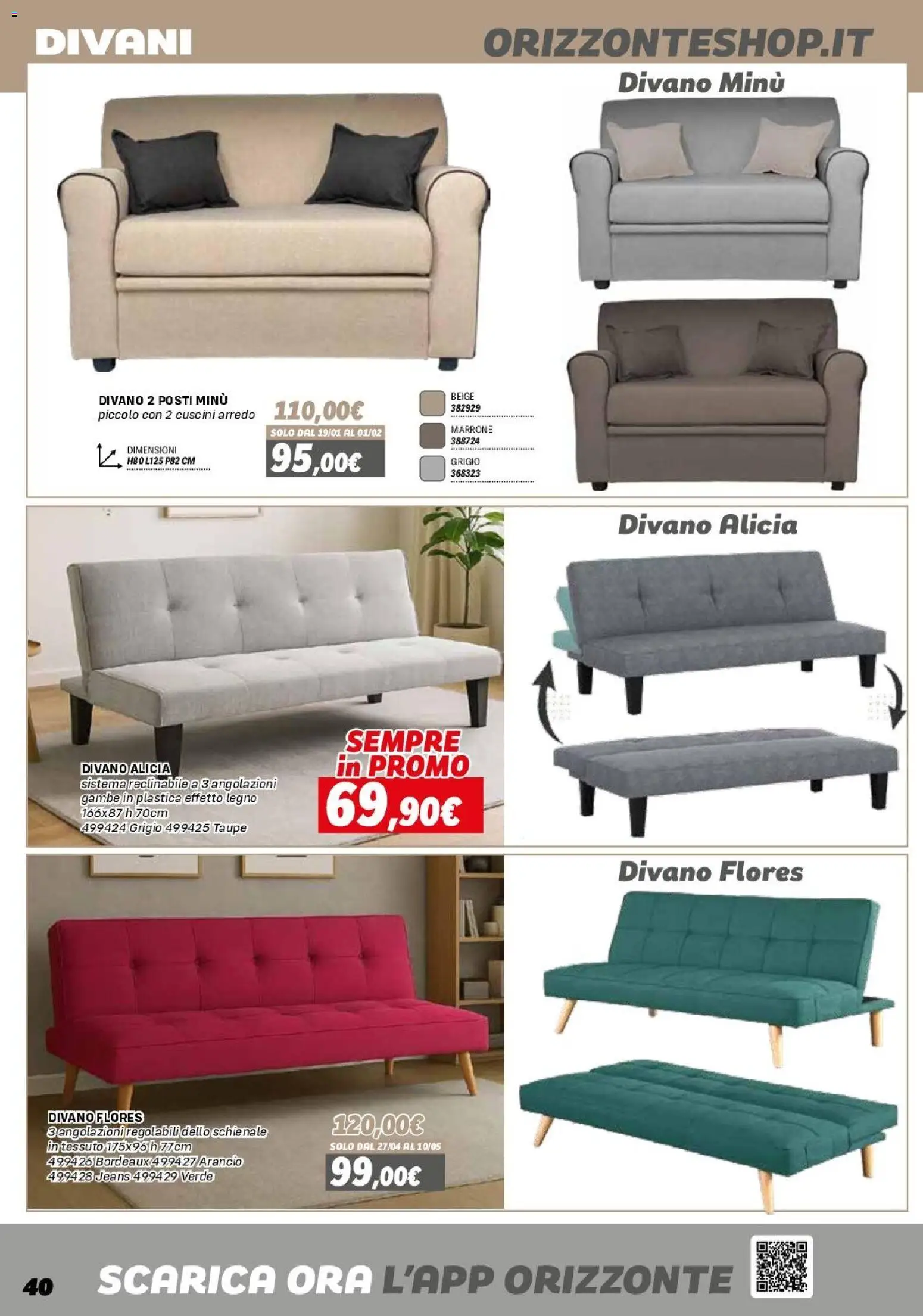 Orizzonte Mobile catalogo - pagina 40 - valido dal 16/01/2026