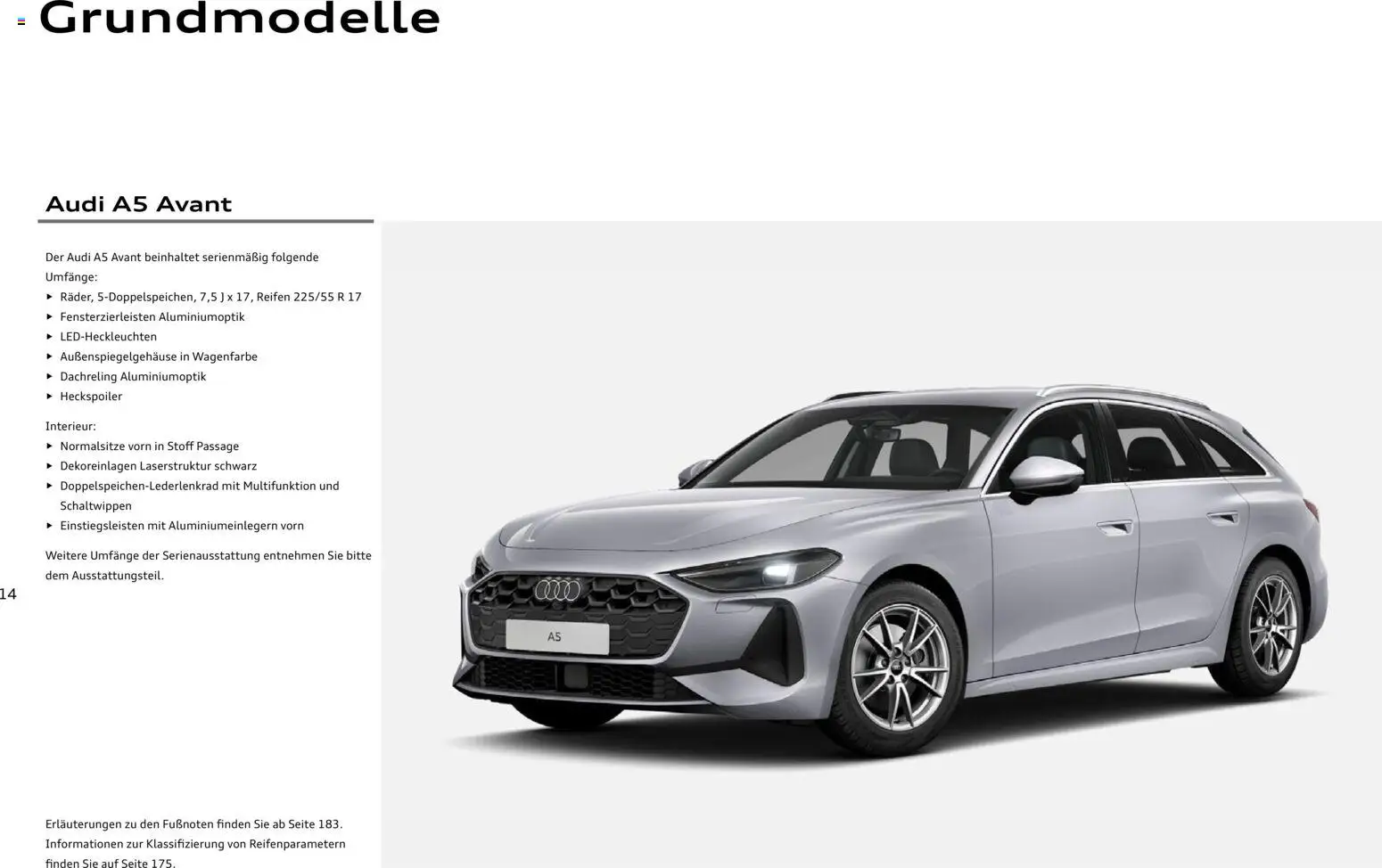 Audi A5 - Seite 14 - gültig ab 28.10.2025