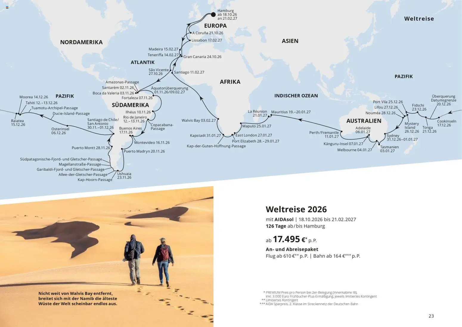 Aida AIDAselection - Seite 23 - gültig ab 01.04.2026