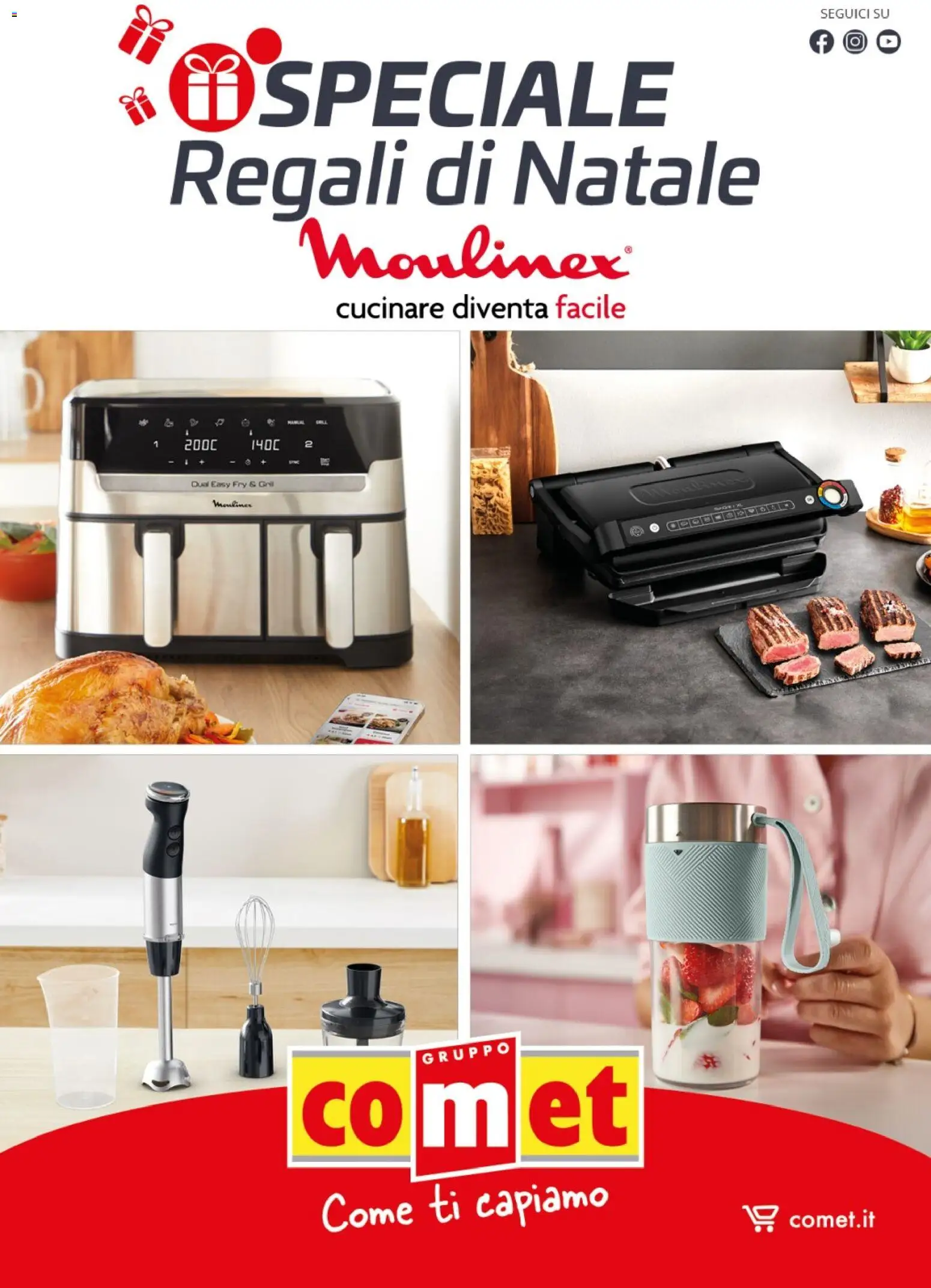 Comet Moulinex Regali di Natale catalogo - pagina 1 - valido dal 03/12/2025