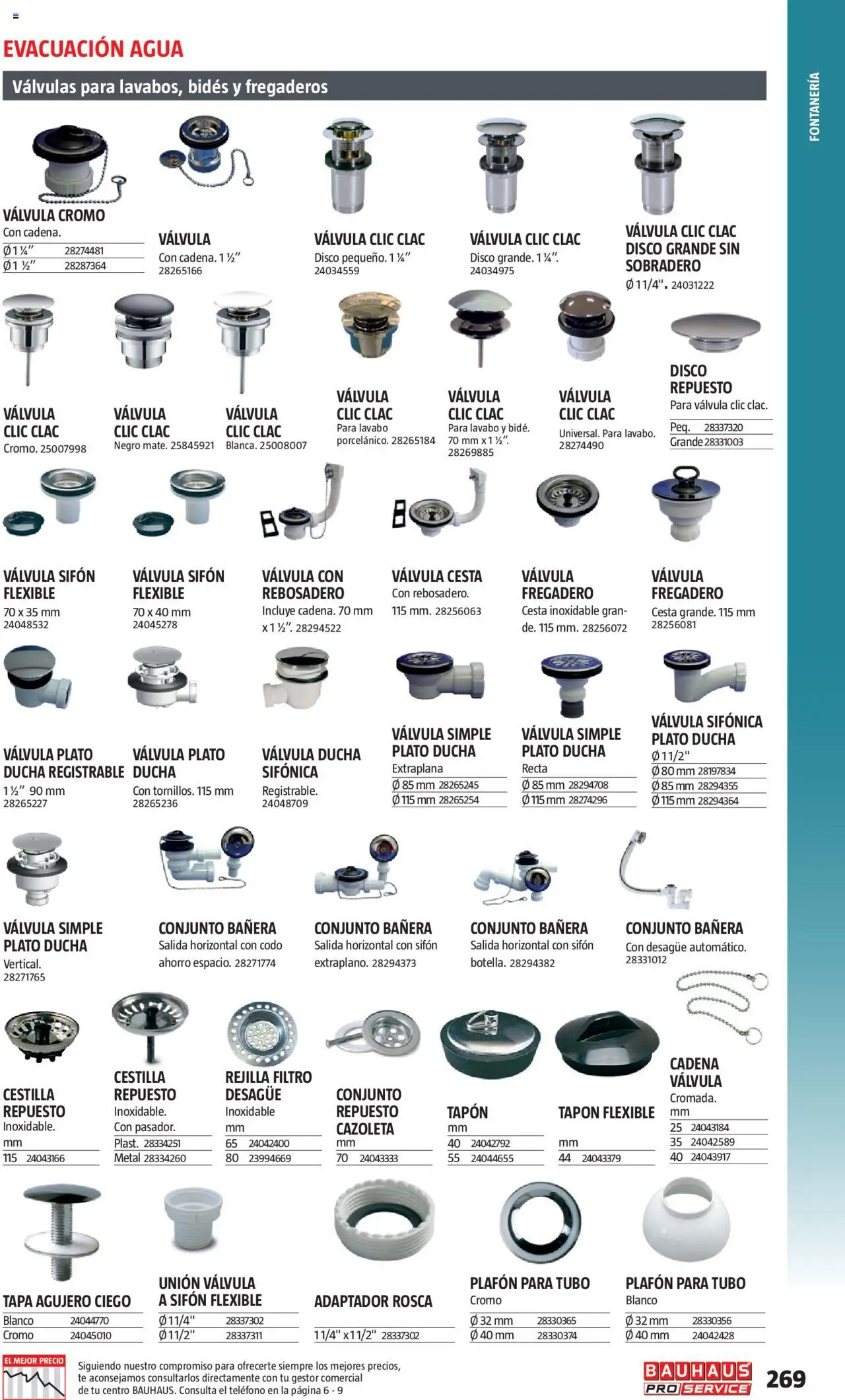 Bauhaus - ProService  - Página de 269 - Válido desde 24/02/2025