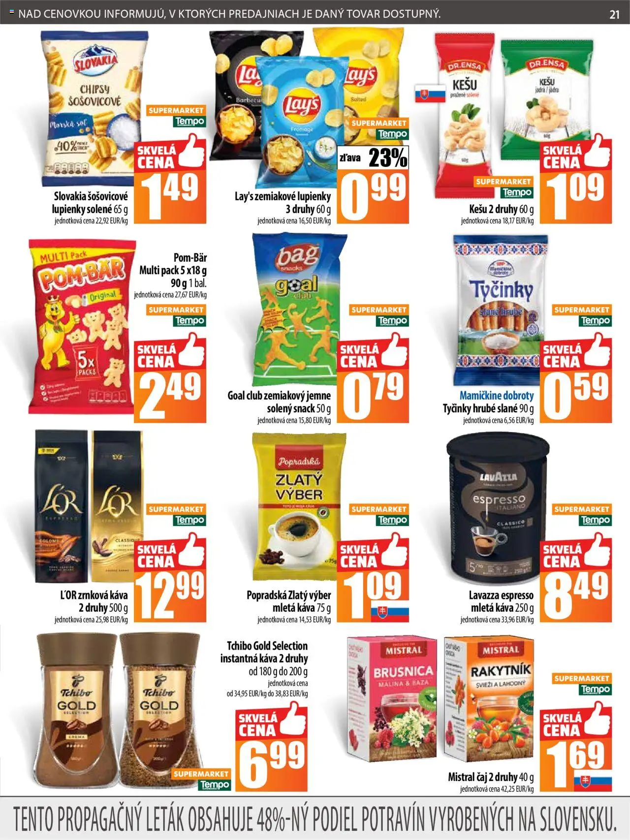 COOP Jednota leták - strana 21- platný od 17.07.2025