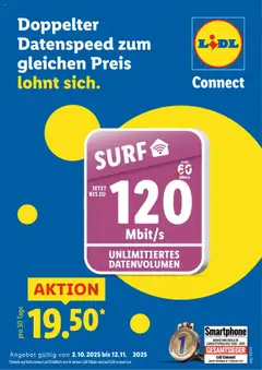Vorschau Lidl Connect gültig ab 02.10.2025