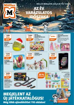 Előnézet Müller - Játékprospektus érvényes 2025.11.10.-tól