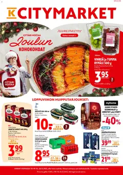 Esikatselu K-Citymarket tarjoukset voimassa alkaen 18/12/2025