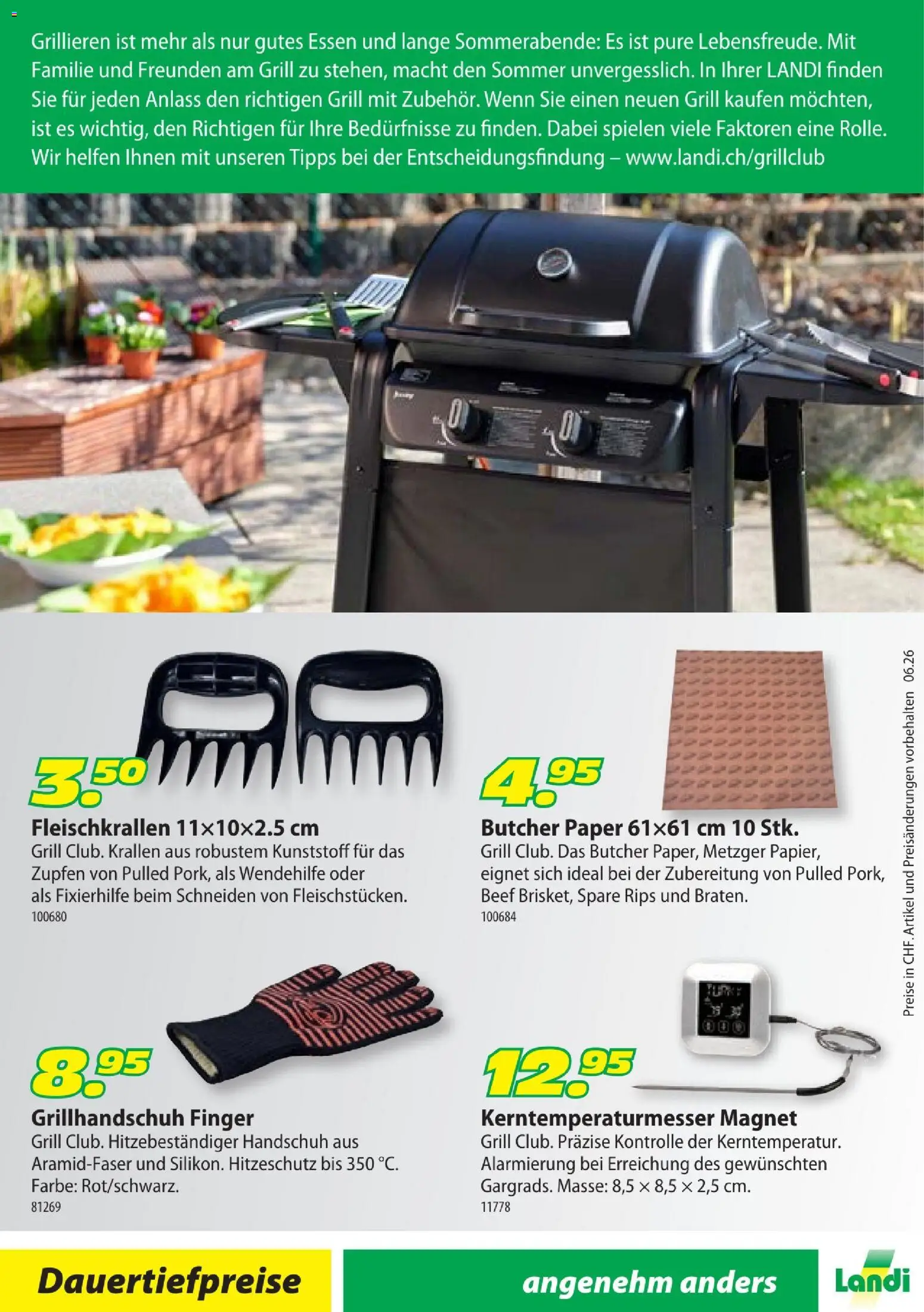 Landi Aktionen Grillmomente - page 16- valid from 30.01.2026