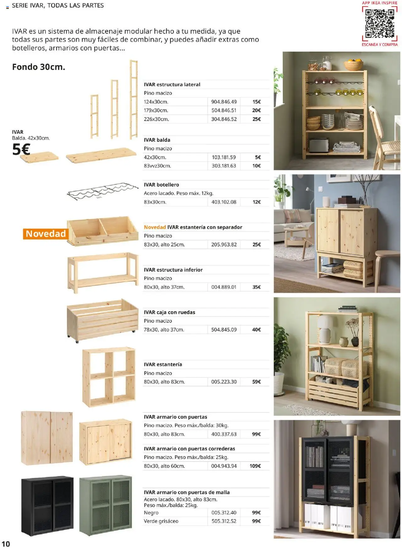 Catálogo IKEA Almacenaje secundario - Página de 10 - Válido desde 01/09/2025