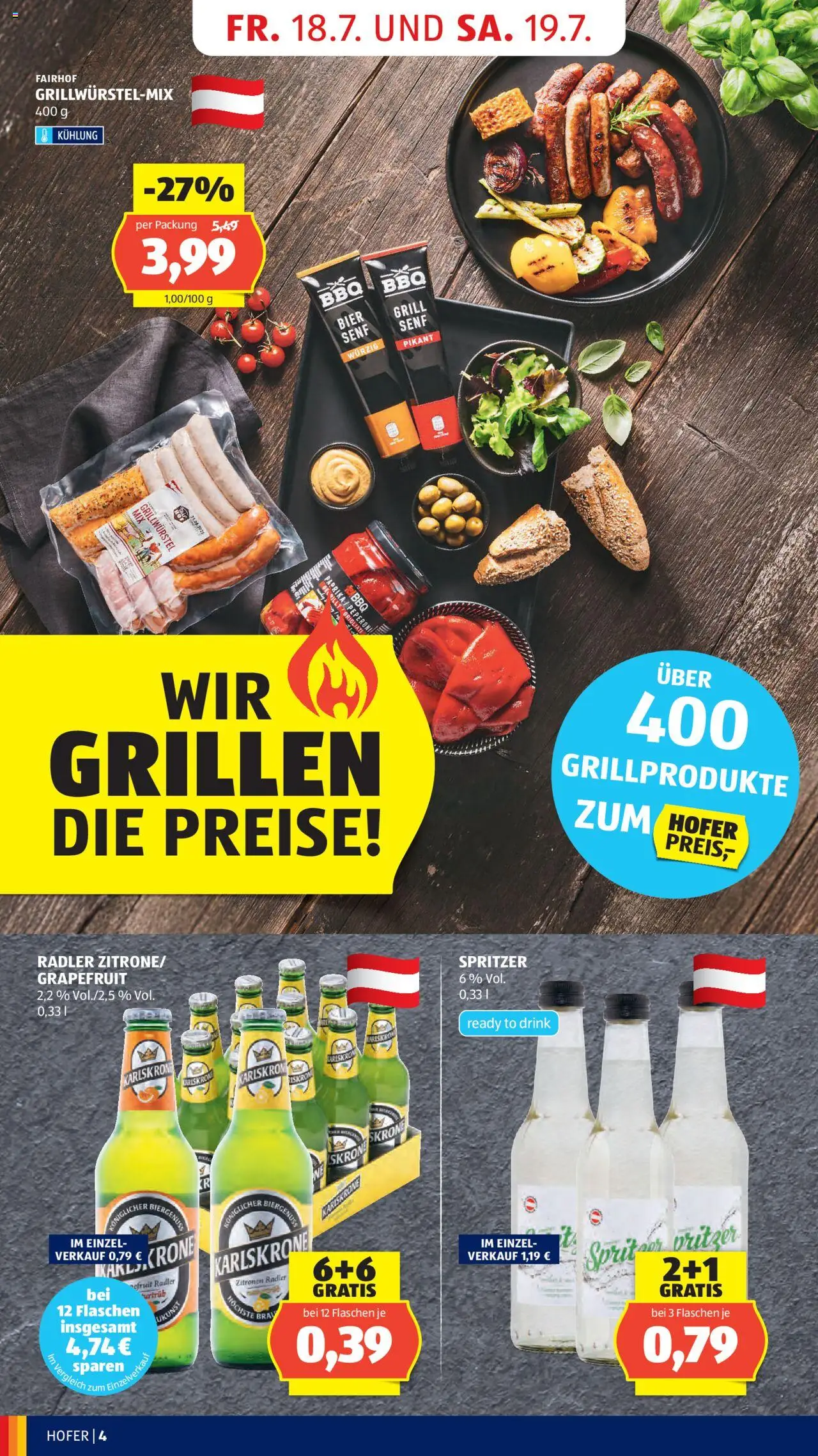 Hofer Flugblatt - Seite 6- gültig ab 18.07.2025