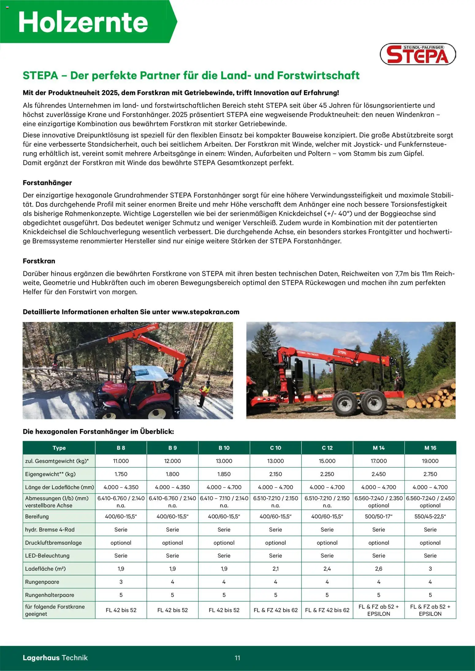 Lagerhaus Forstkatalog - page 11- valid from 01.01.2025