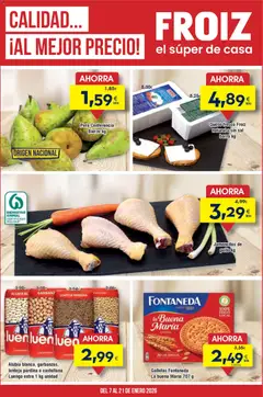 Vista previa del folleto Froiz folleto válido desde 07/01/2026