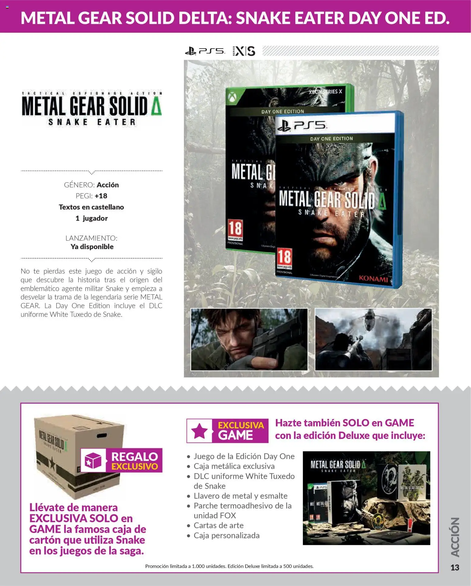 Game folleto - Página de 13 - Válido desde 03/12/2025