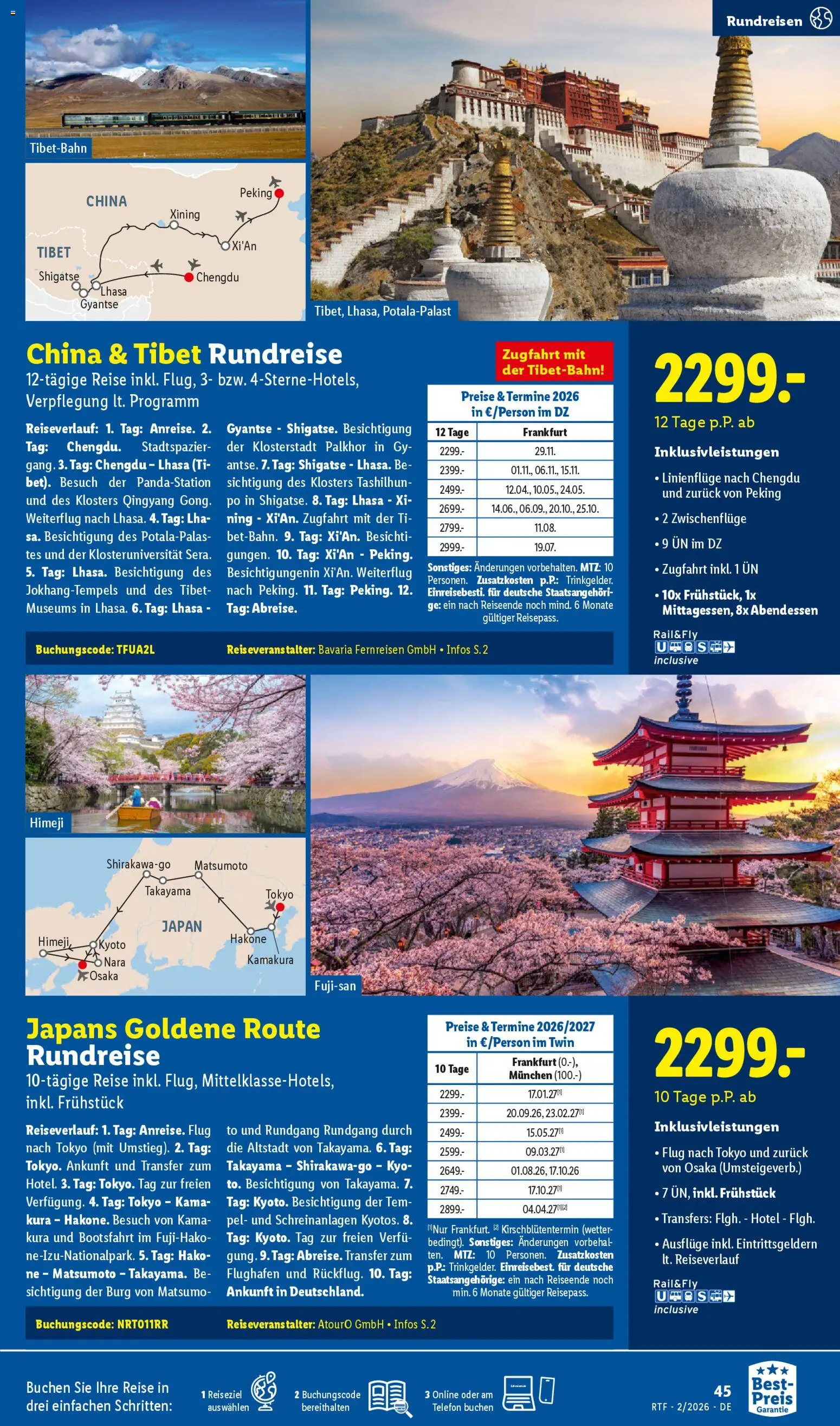 Lidl Reisen Prospekt 	 - Seite 45 - gültig ab 14.02.2026