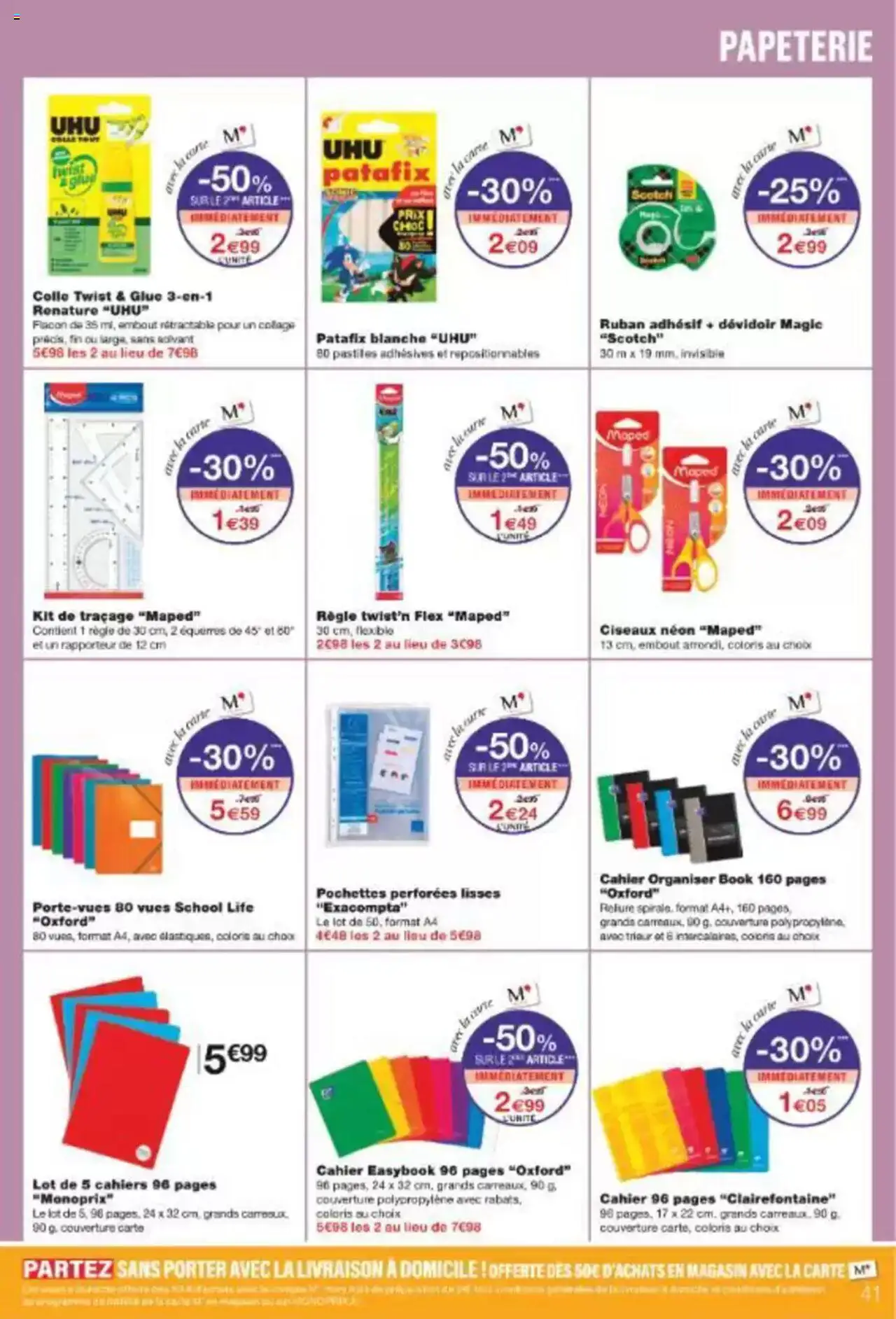 Monoprix catalogue - page 41 - valable à partir du 15/07/2025
