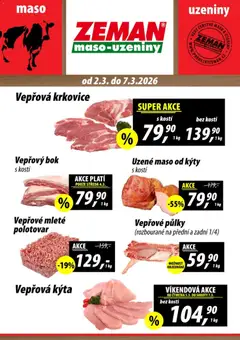 Náhled Prodejny Zeman leták platný od 02.03.2026