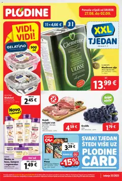 Plodine katalog od 27.08.2025
