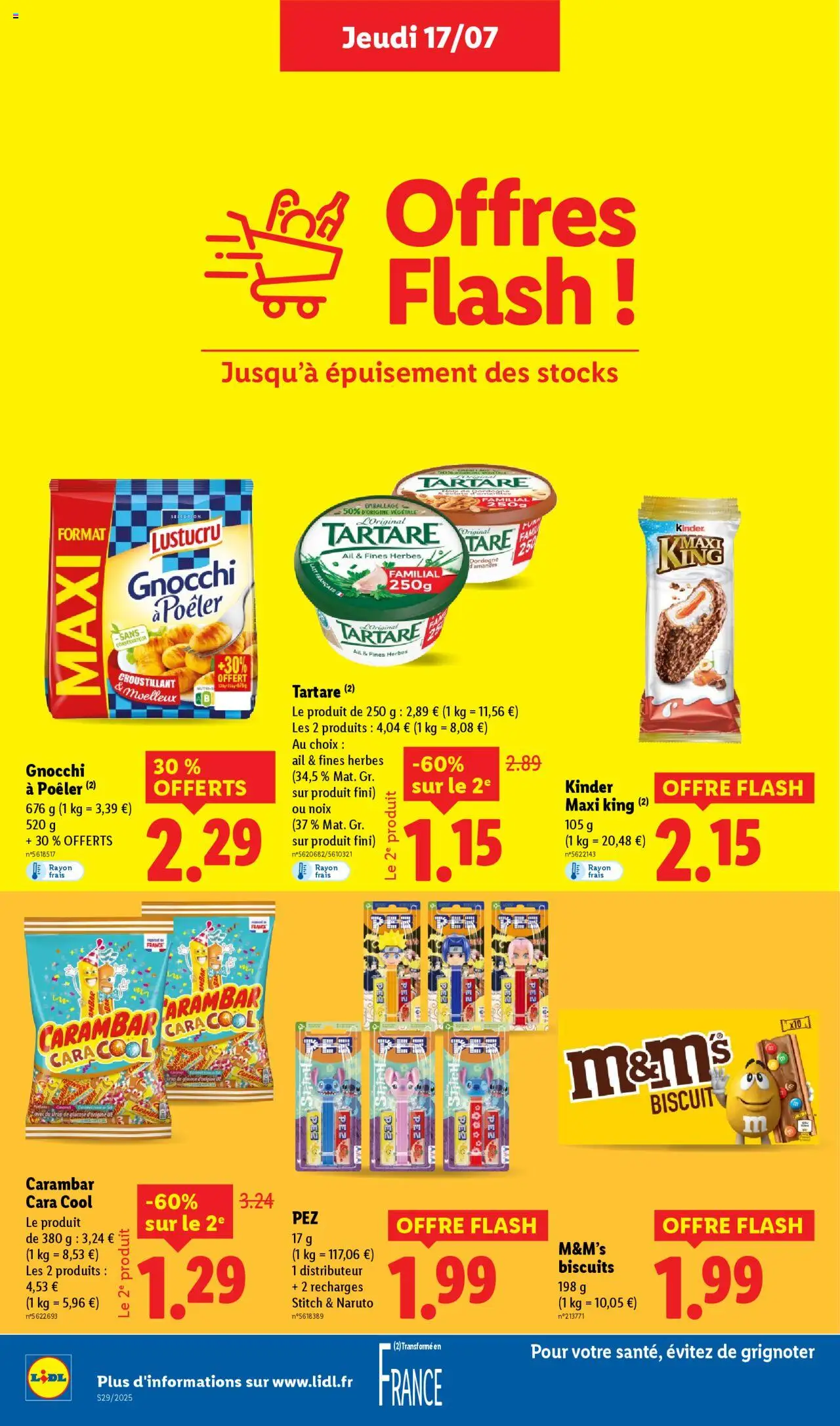 LIDL catalogue semaine 28 - page 16 - valable à partir du 17/07/2025