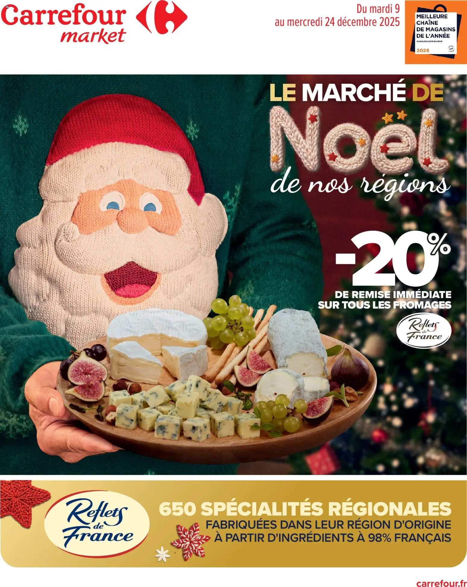 Carrefour Market Le marche de noel nos regions  - page 1 - valable à partir du 09/12/2025