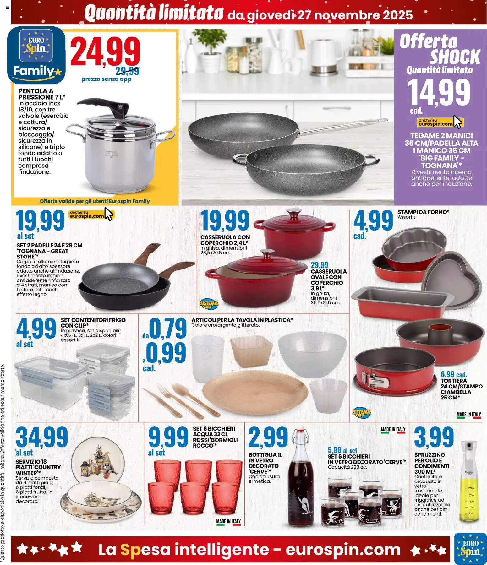 Volantino Eurospin	 - pagina 17 - valido dal 27/11/2025