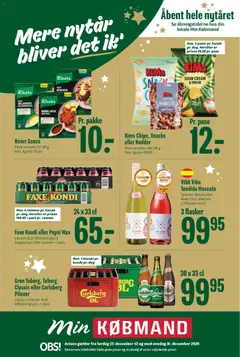 Forhåndsvisning Min Købmand - Tilbudsavis gyldig fra 27/12/2025