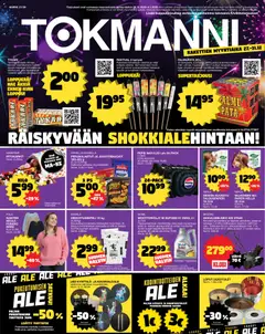Esikatselu Tokmanni tarjoukset voimassa alkaen 29/12/2025