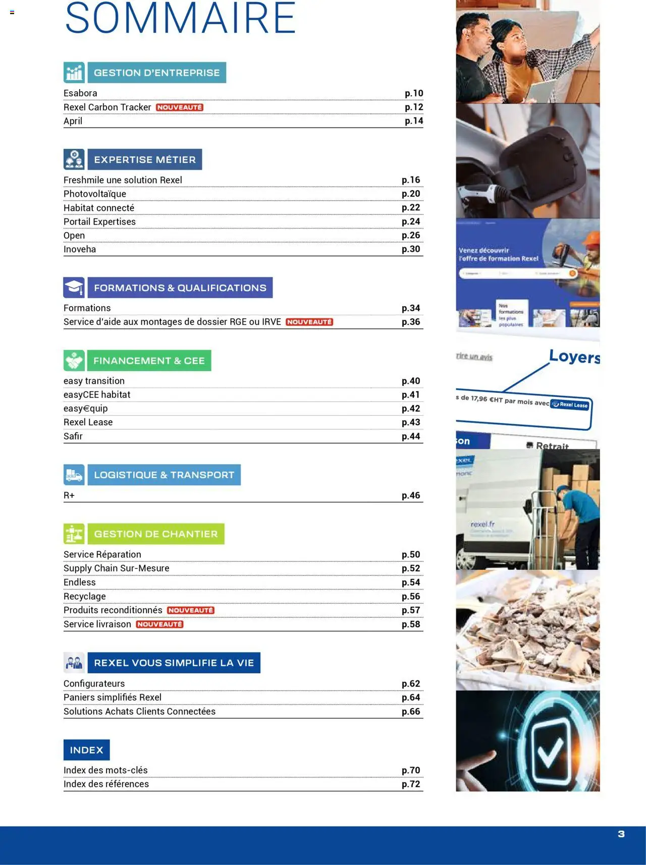 Rexel - Guide des Services - page 3 - valable à partir du 16/07/2025