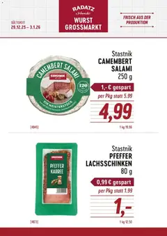 Vorschau Radatz Flugblatt gültig ab 29.12.2025