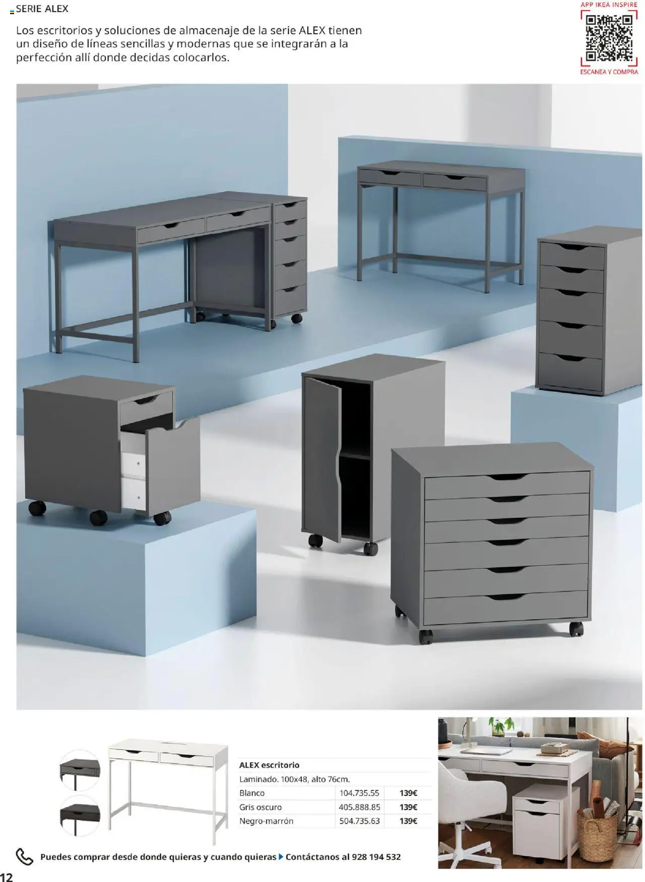 Catálogo IKEA Oficina en casa - Página de 12 - Válido desde 01/09/2025