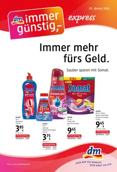Vorschau dm drogerie markt Flugblatt Februar 2026 gültig ab 29.01.2026