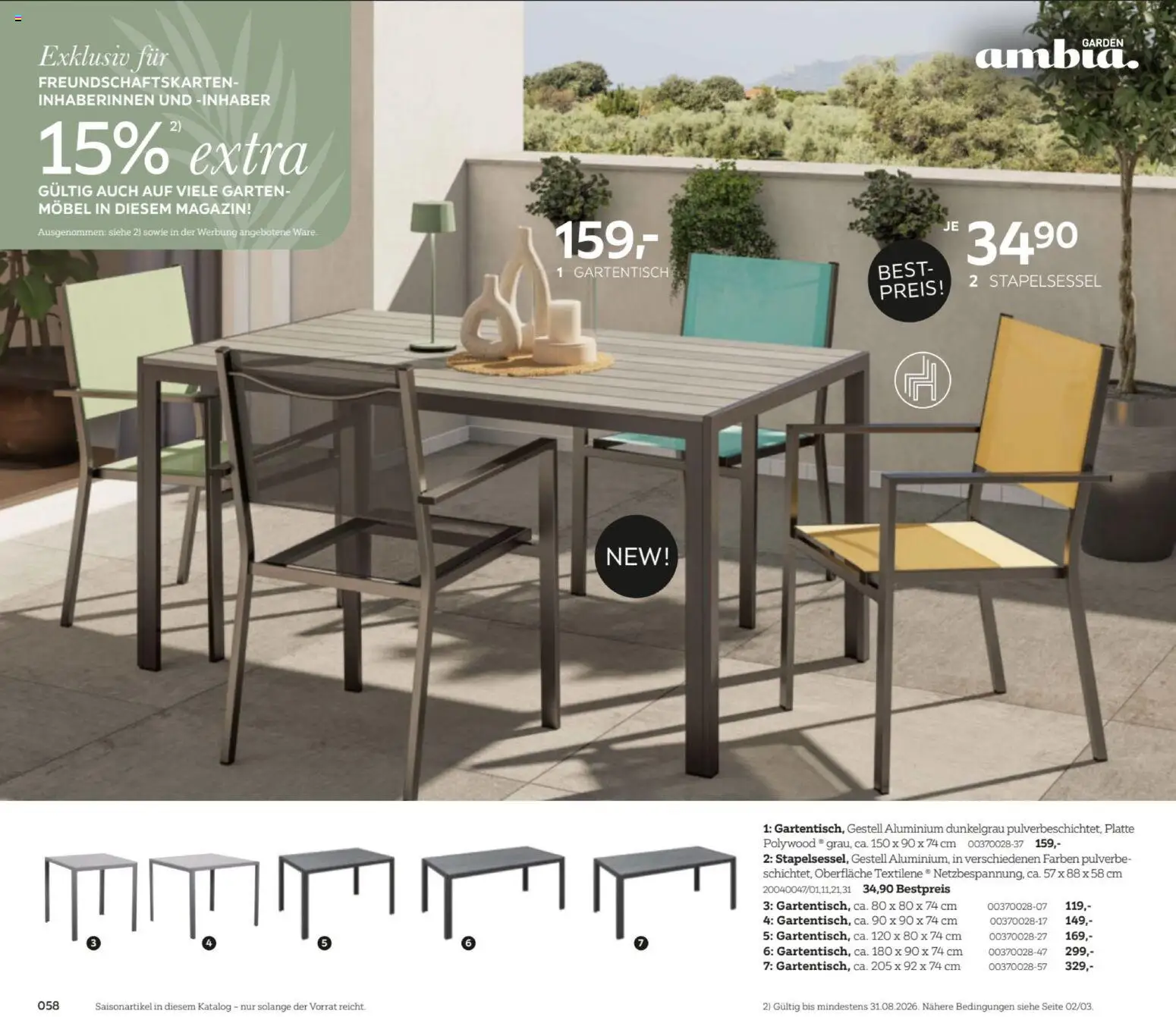 XXXL Lutz My Home Garten - Seite 58 - gültig ab 23.02.2026