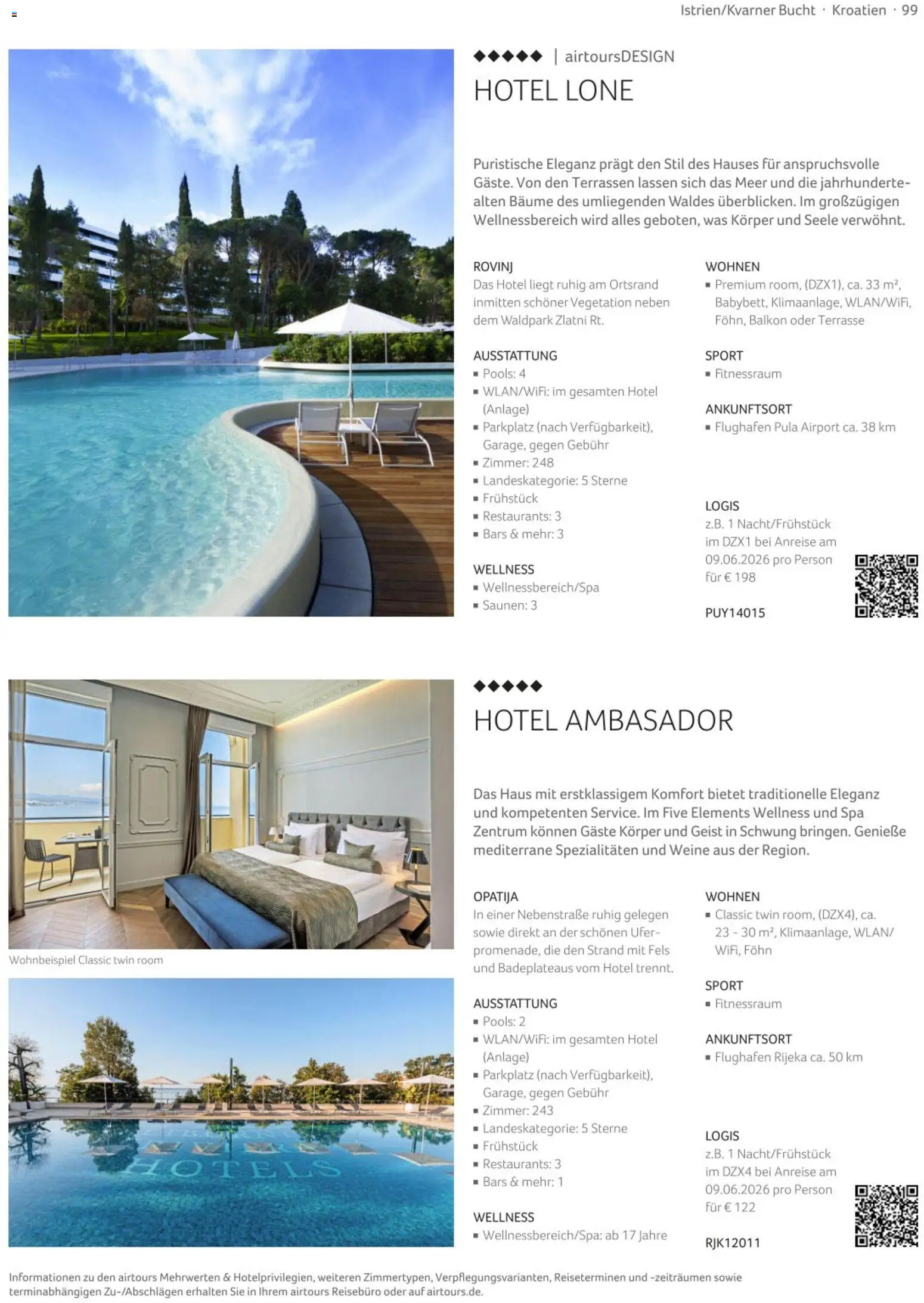 TUI airtours Katalog  Europareisen 2025/26 - Seite 99 - gültig ab 01.11.2025