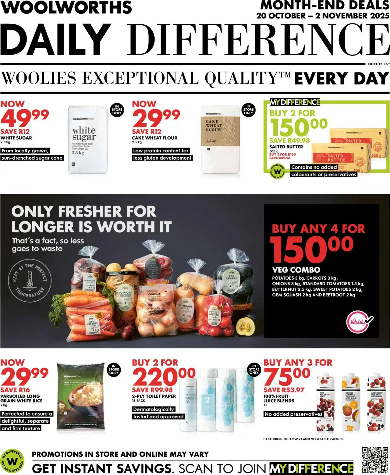 Woolworths Specials - page 1- valid from 20/10/2025