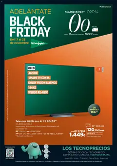 Vista previa del folleto El Corte Inglés Black Friday válido desde 17/11/2025
