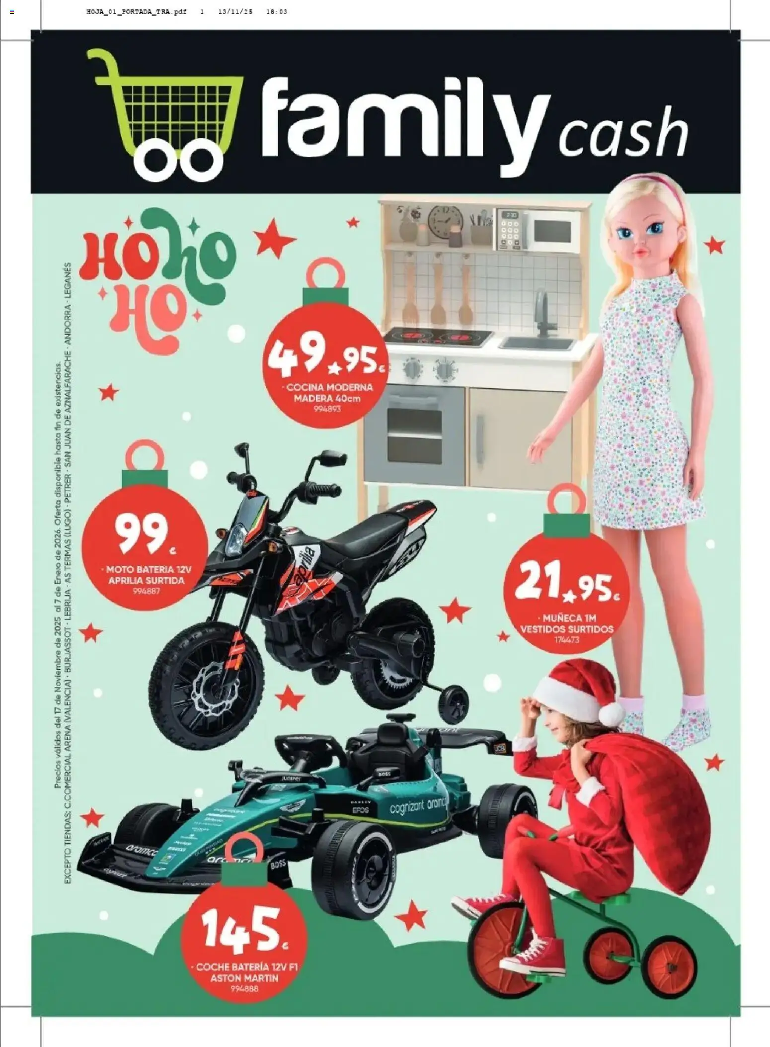 Family Cash folleto - Página de 1 - Válido desde 17/11/2025