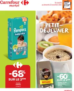 Aperçu Carrefour Market catalogue Petit-dejeuner  valable à partir du 10/11/2025