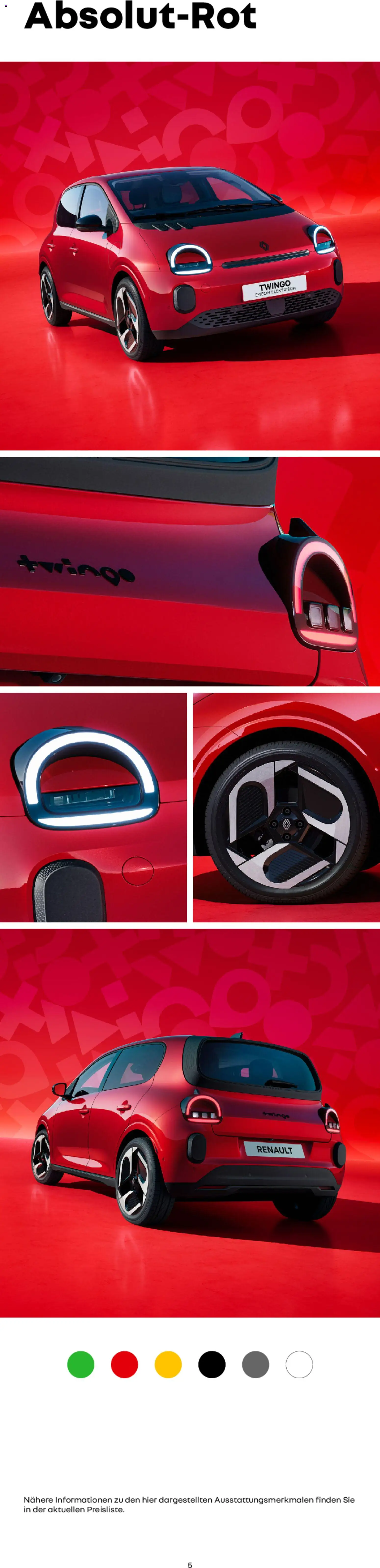 Renault Prospekt Twingo E-Tech	 - Seite 5 - gültig ab 24.02.2026