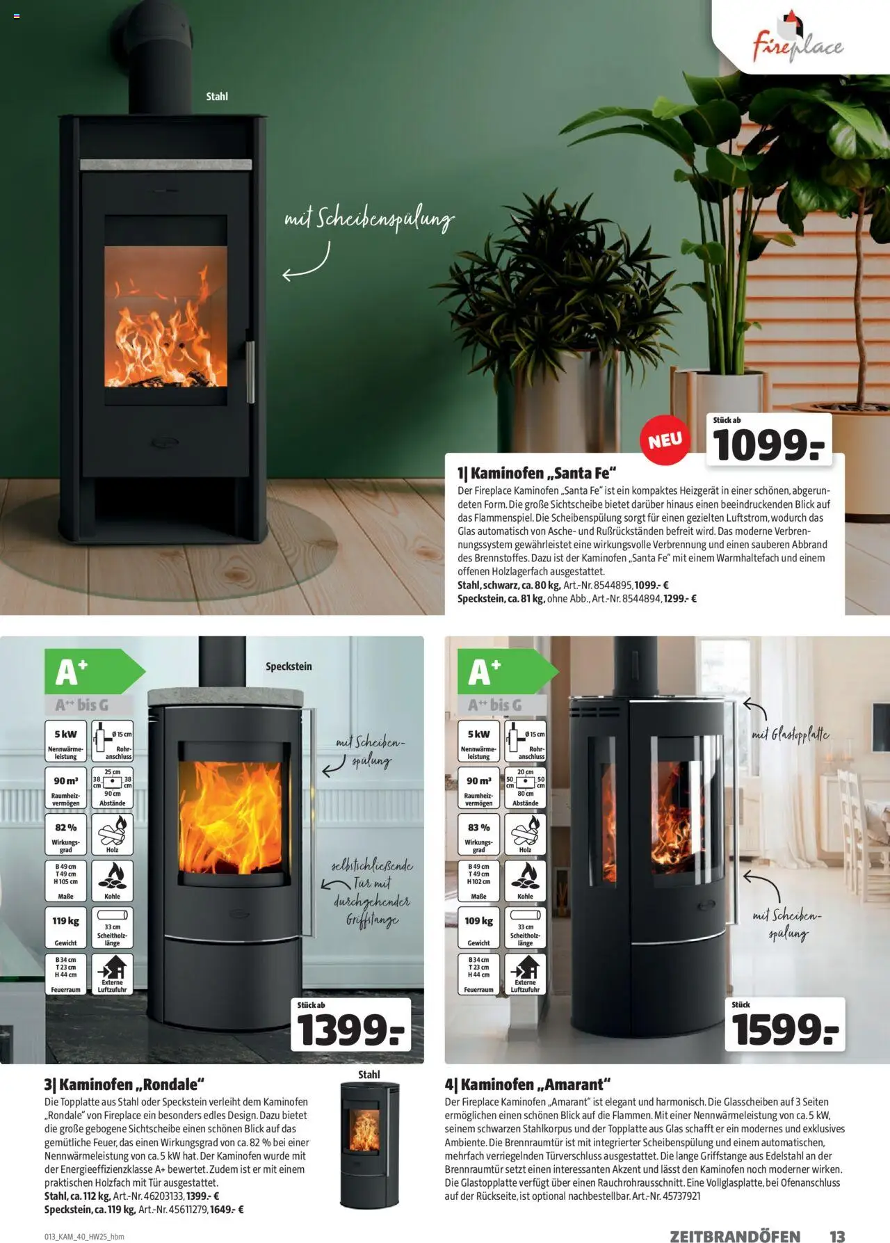 Hagebau Kaminöfen - Seite 13 - gültig ab 07.07.2025