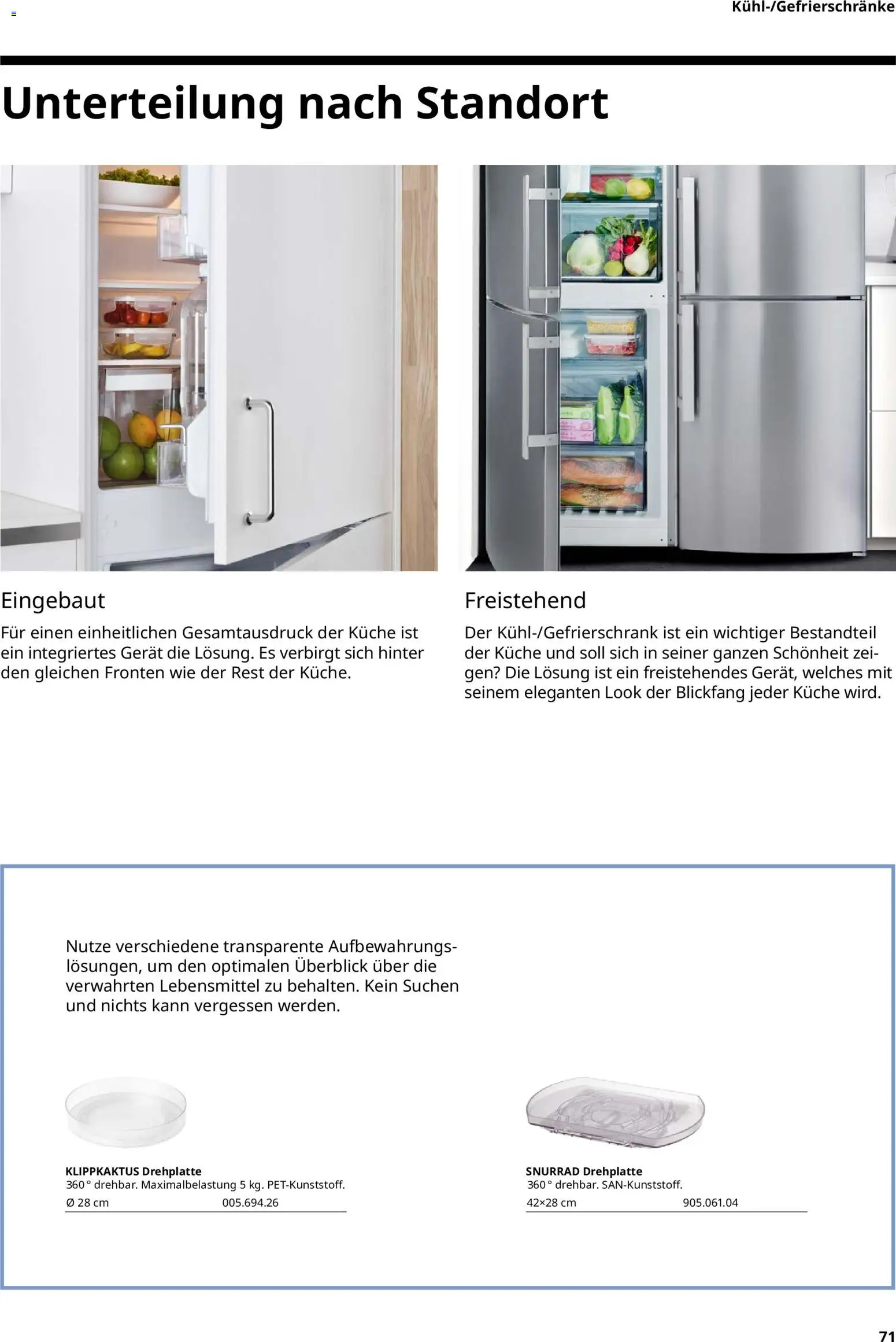 Ikea Elektrogeräte - Seite 71 - gültig ab 02.01.2026