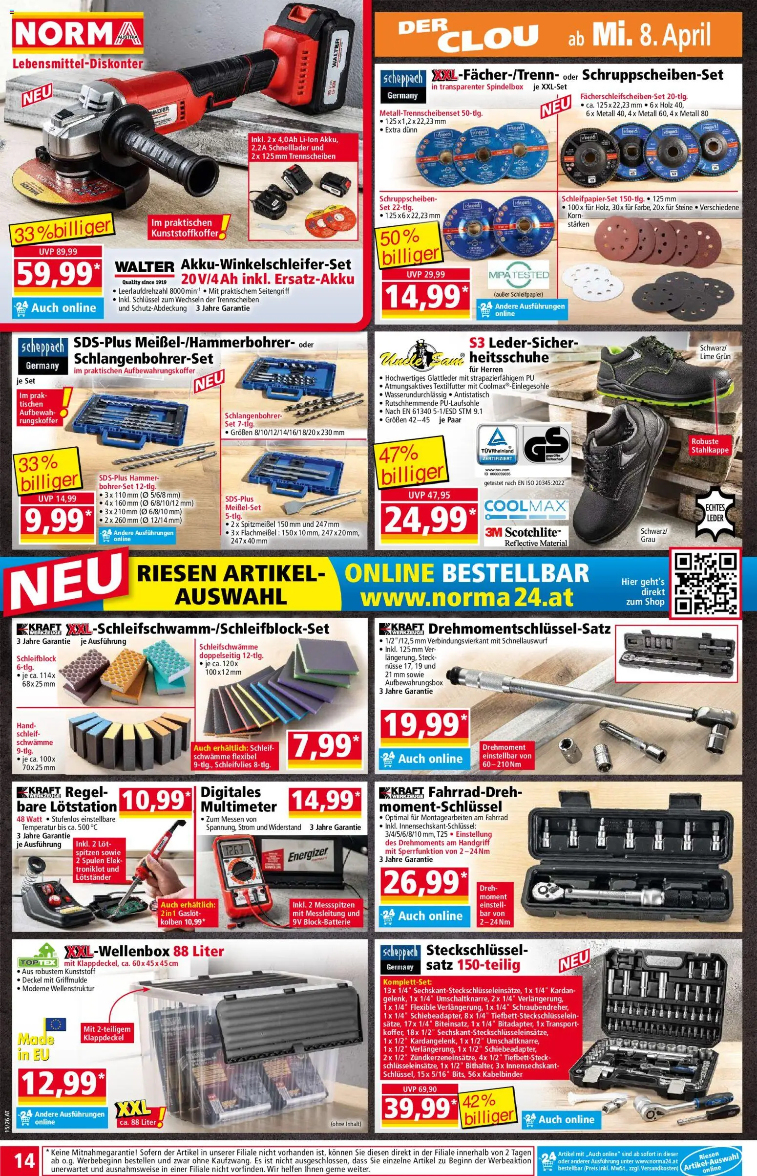 Norma Flugblatt - page 14- valid from 07.04.2026